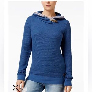 NWT!  ROXY Wildfire Fleece Hoodie in Chocolate Brown.